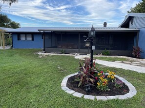 Front of the house “entrance”