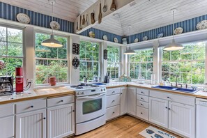 Kitchen | 1st Floor | Fully Equipped | Garden Views | Coffee Maker