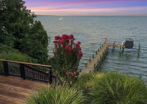 Private dock, steps from the pool. (Boat lift not available.)