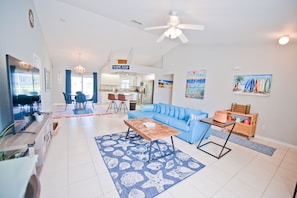 Open floor plan