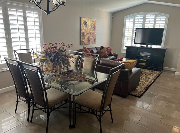 Dining and Living Room