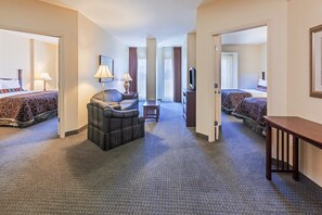 Enjoy the warm and cozy decor.