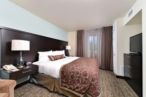 Drift to sleep in a comfortable bed after a wonderful day outside.