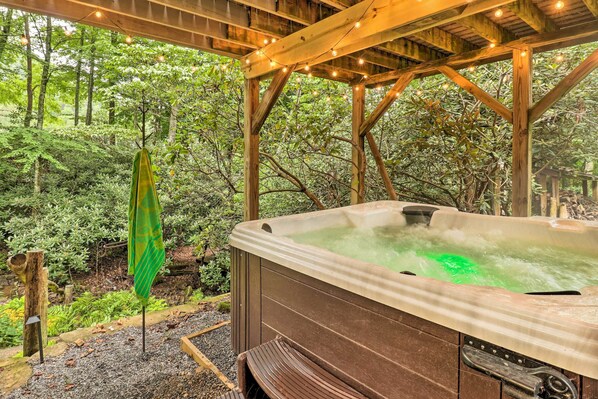 Bubbelpool utomhus