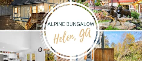 The Alpine Bungalow, Downtown Helen, GA