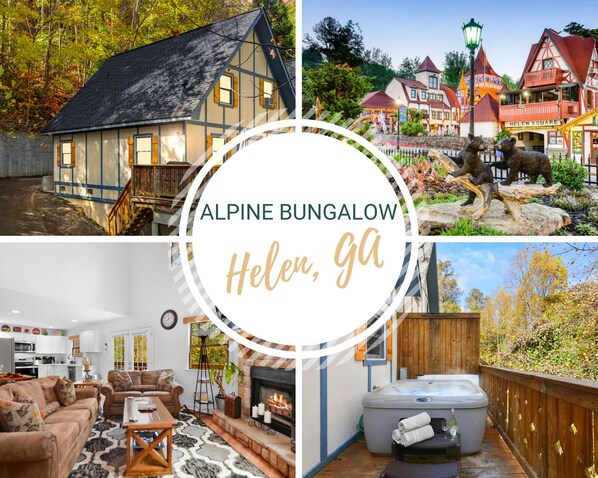 The Alpine Bungalow, Downtown Helen, GA