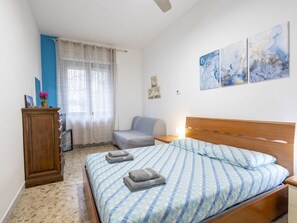Bedroom, Bed, Interior Design, Apartment, Furniture, Floor, Room, Bed Sheet, Bedding, Bed Frame