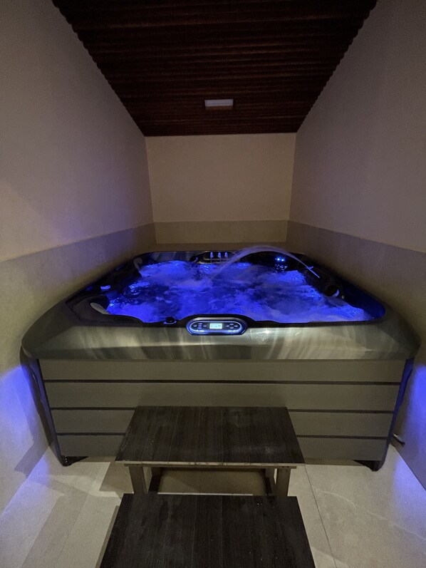 Bubbelpool inomhus