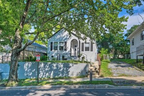 Exterior | Garden-Level Unit | Street Parking (First-Come, First-Served)