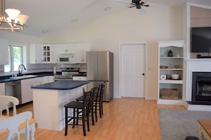 Door to the air conditioned garage where you will find additional play space!