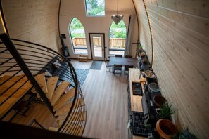 View of Cabin from the Open Loft