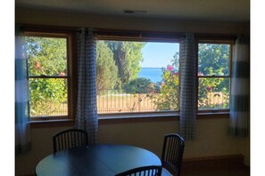 View of Puget Sound from dining table
