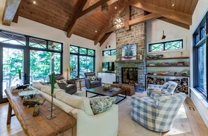 Great Room &amp; Fireplace