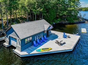 Boathouse, Dock &amp; Seating