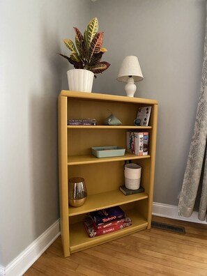 puzzles, books, cards, games! 