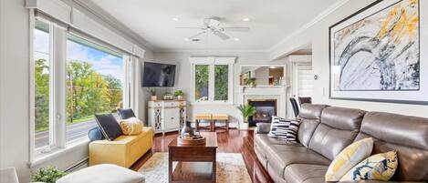 Kick back and relax in the spacious living room