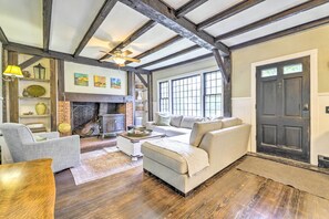 Living Room | 1st Floor | Wood Burning Stove | Built in 1790