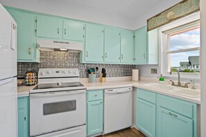 We provide you with pots, pans, cutlery, plate ware, silverware, and more.
