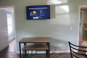 TV and dining table