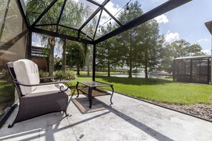 Back porch view of the lake!