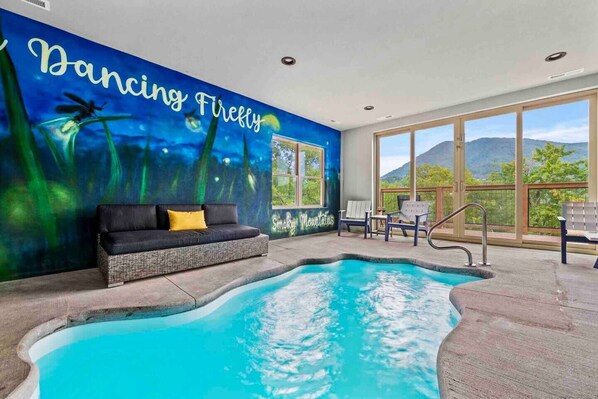 PLEASE NOTE: the indoor pool will NOT be available between the dates of January  24-29th.  The indoor pool is the kids’ favorite! *irregular shape measuring 9’x15’ and is 4’ deep throughout*