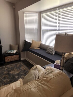 Window seat area in Living Room
