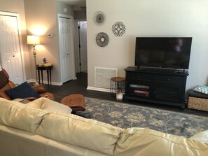  View from the front door into Living Room.
