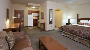 You will love the open living area.