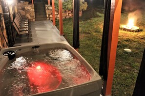 Soak up in Hot Tub