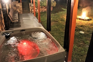 Soak up in Hot Tub