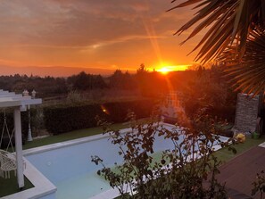Sunset at Villa Hacienda Verde