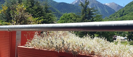 Vue sur le balcon