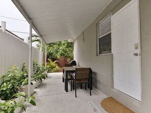 Outdoor dining