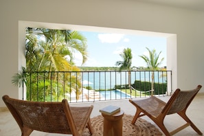 Casa Delfin - View from Master Suite (2nd Floor). Overlooking Chavon River.