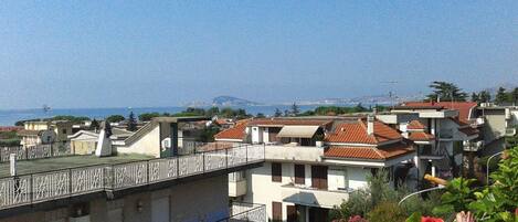 Panorama dal terrazzo della mansarda