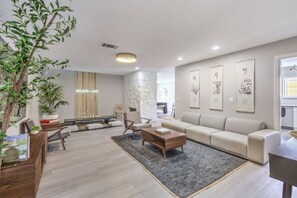 Family Room with Smart TV