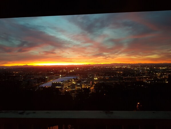 Vue depuis l’hébergement