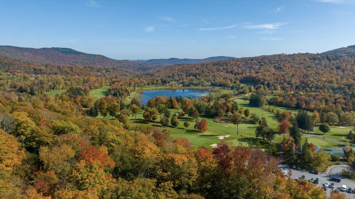 Mid-Century Modern Chalet in Stratton Mountain – 2 min from slopes