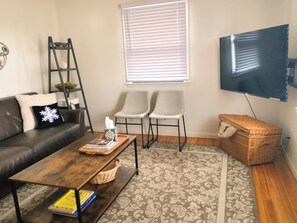 Living Room: 55" Roku Television 