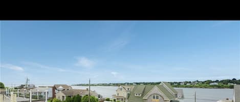 Breathtaking vistas of Narragansett Bay extending to the ocean on second floor!