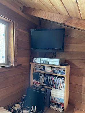Movies in the sleeping loft