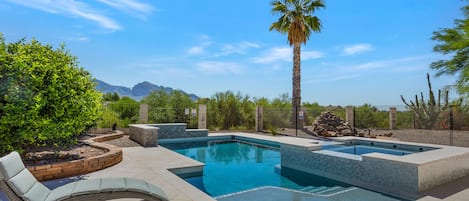 Pool with Mountain Views