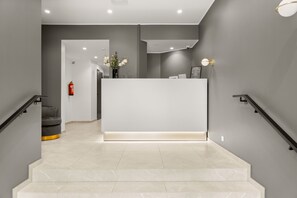 Interior entrance