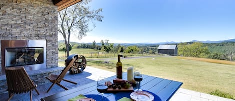 View from Cardinal Cottage patio
