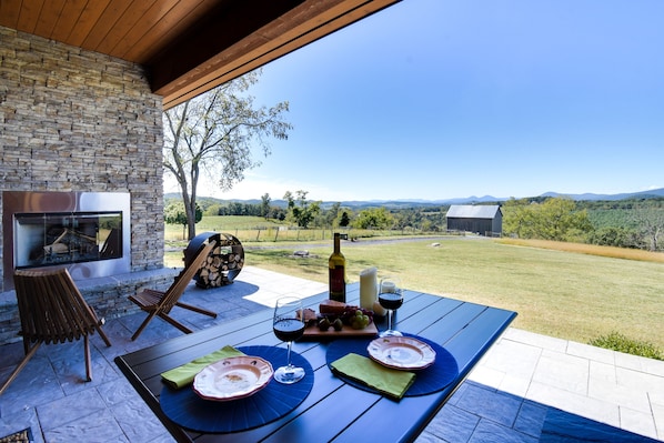 View from Cardinal Cottage patio
