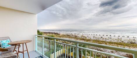 Balcony with a PERFECT view!