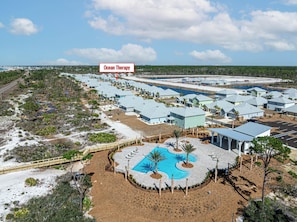 Check out our ocean view pool with baordwalk to the beach