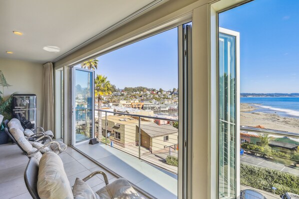 living room view