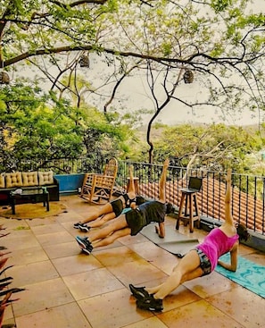 Rooftop Yoga