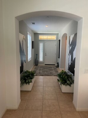 Inside entry view from living room